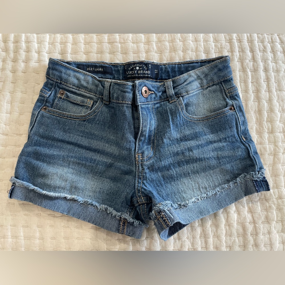 Girls Lucky Brand Riley short, size 12
